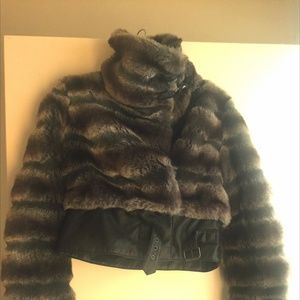 Bebe Faux Fur jacket